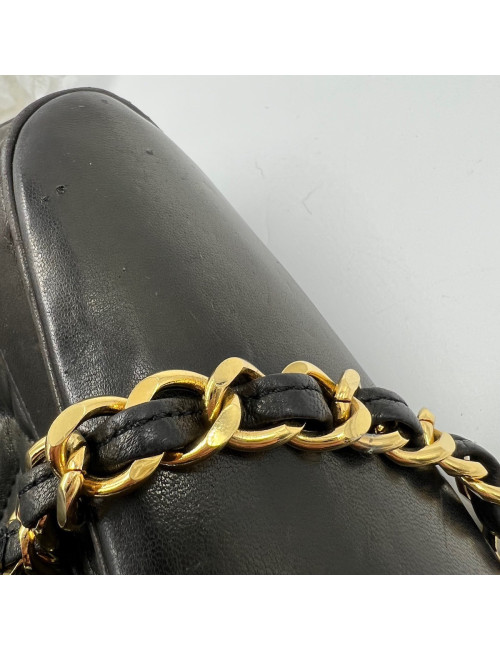 Sac à dos CHANEL vintage noir