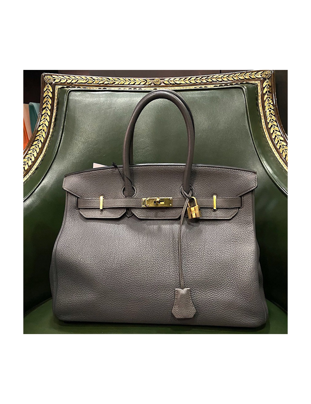 Birkin 35 togo étain