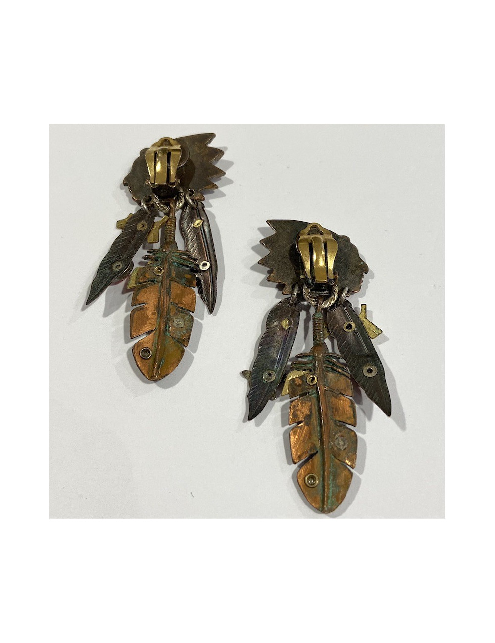 Clips pendants indien