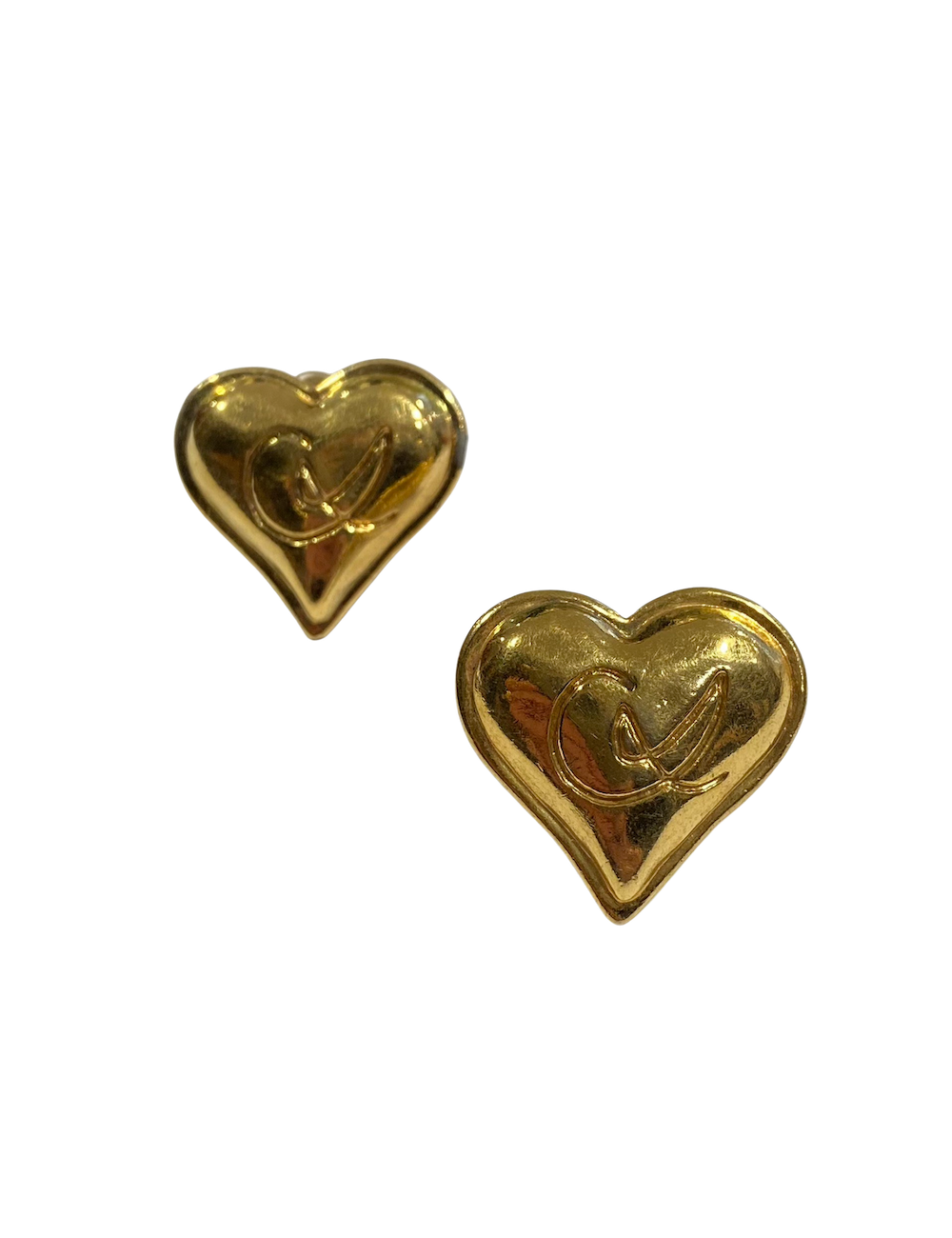 Clips coeur vintage CHRISTIAN LACROIX