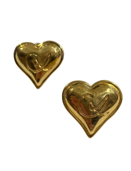 Clips coeur vintage CHRISTIAN LACROIX