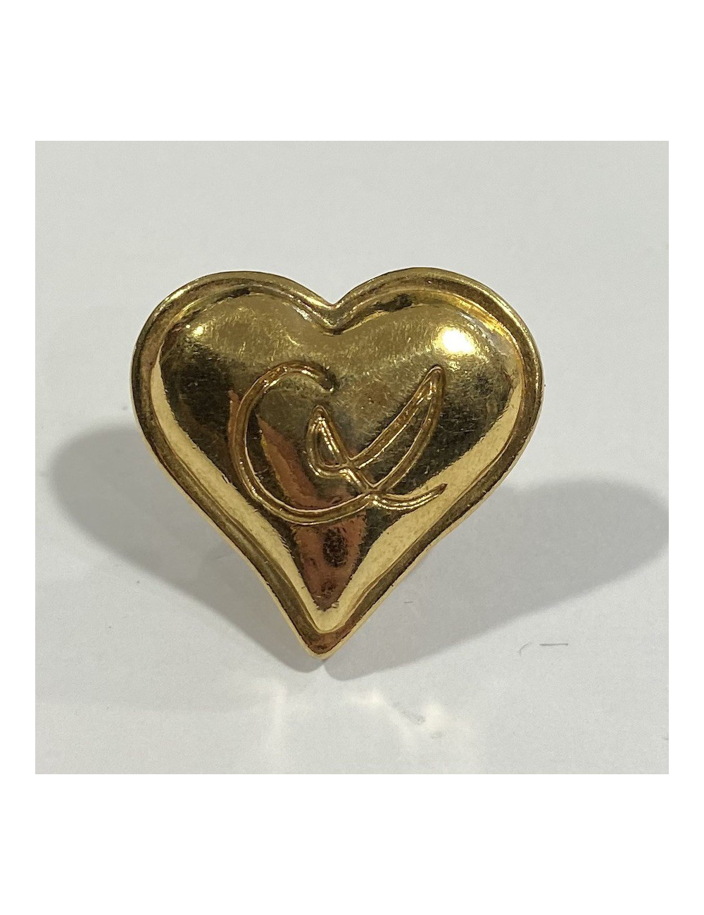 Clips coeur vintage CHRISTIAN LACROIX