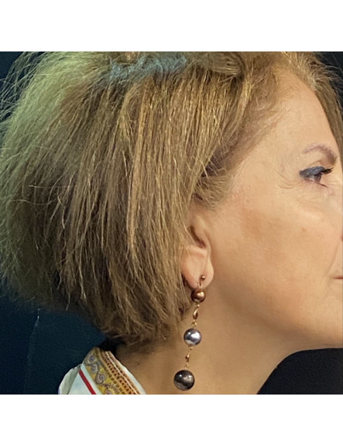 Clous d'oreille pendants