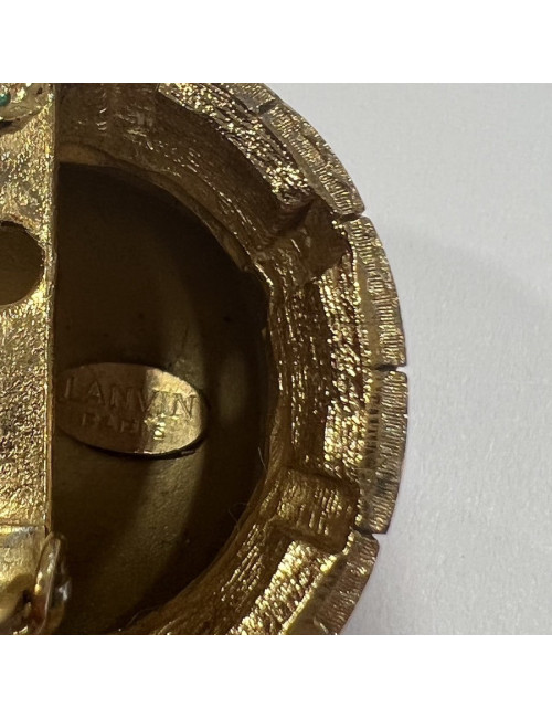 Clips vintage LANVIN doré