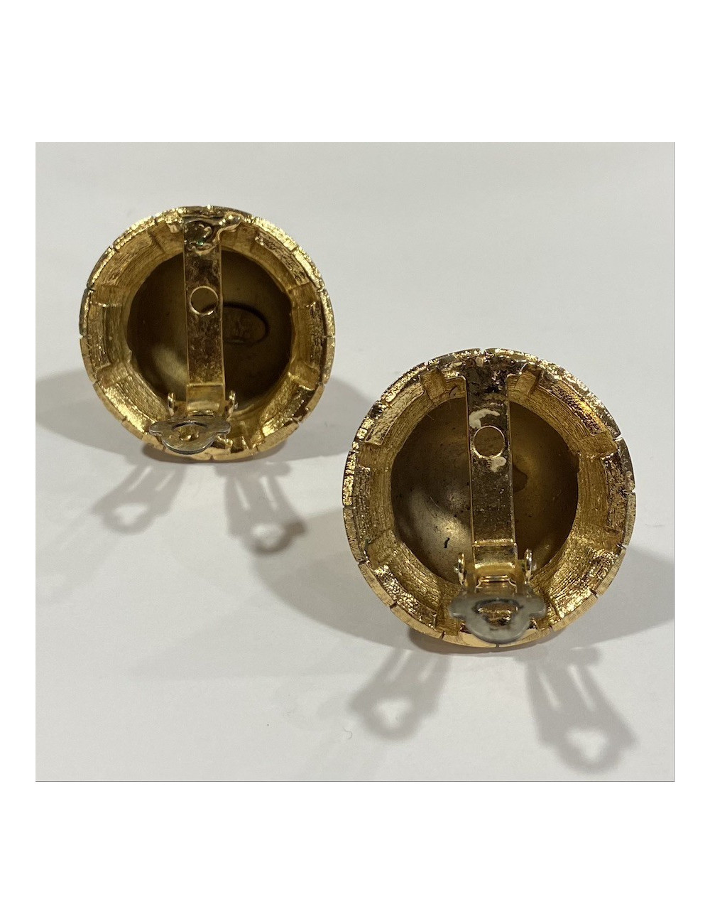Clips vintage LANVIN doré