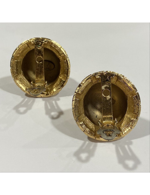 Clips vintage LANVIN doré