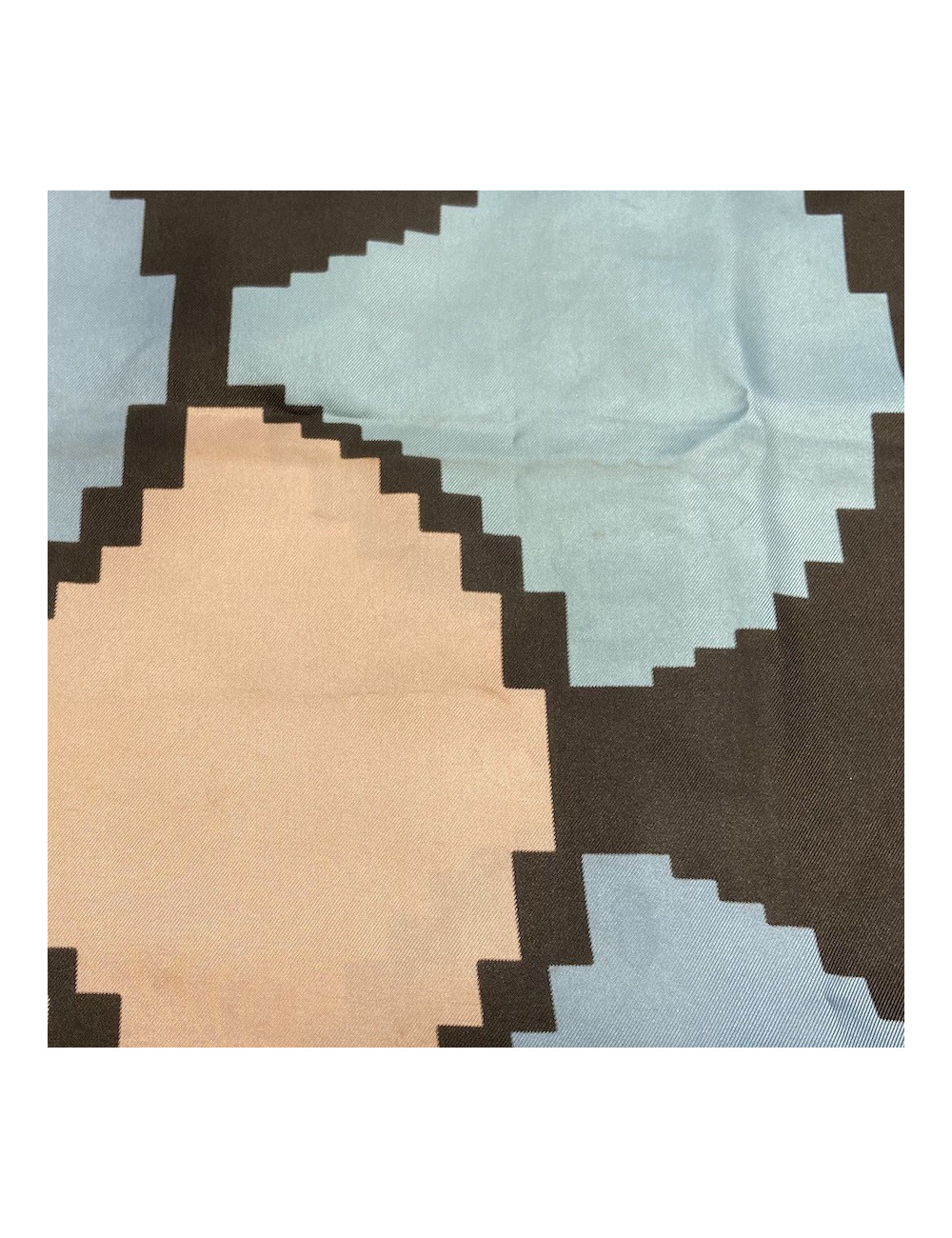 Foulard Lanvin marron rose bleu