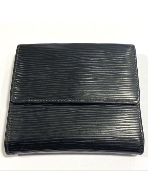 Porte monnaie LOUIS VUITTON cuir épi 