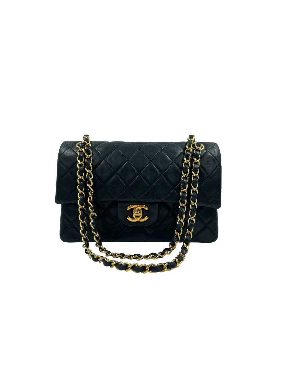 Sac timeless vintage CHANEL noir