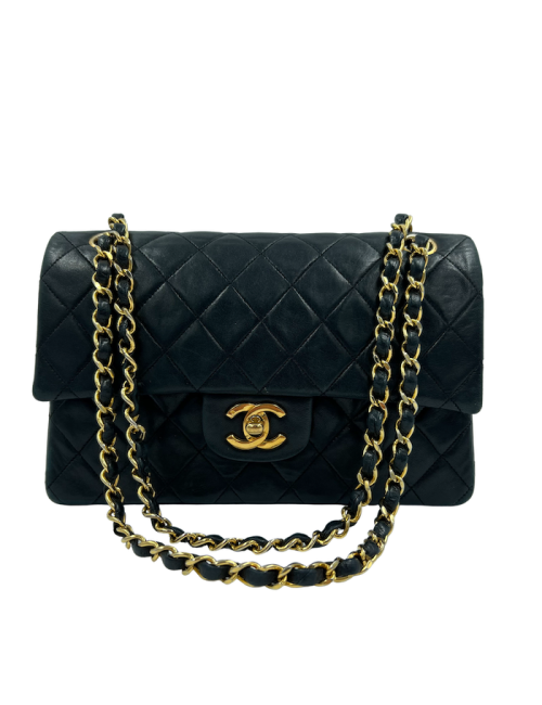 Sac timeless vintage CHANEL noir