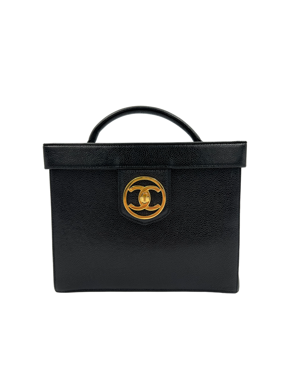 Vanity CHANEL noir vintage 