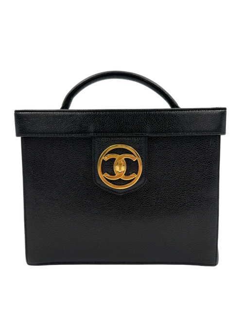 Vanity CHANEL noir vintage 