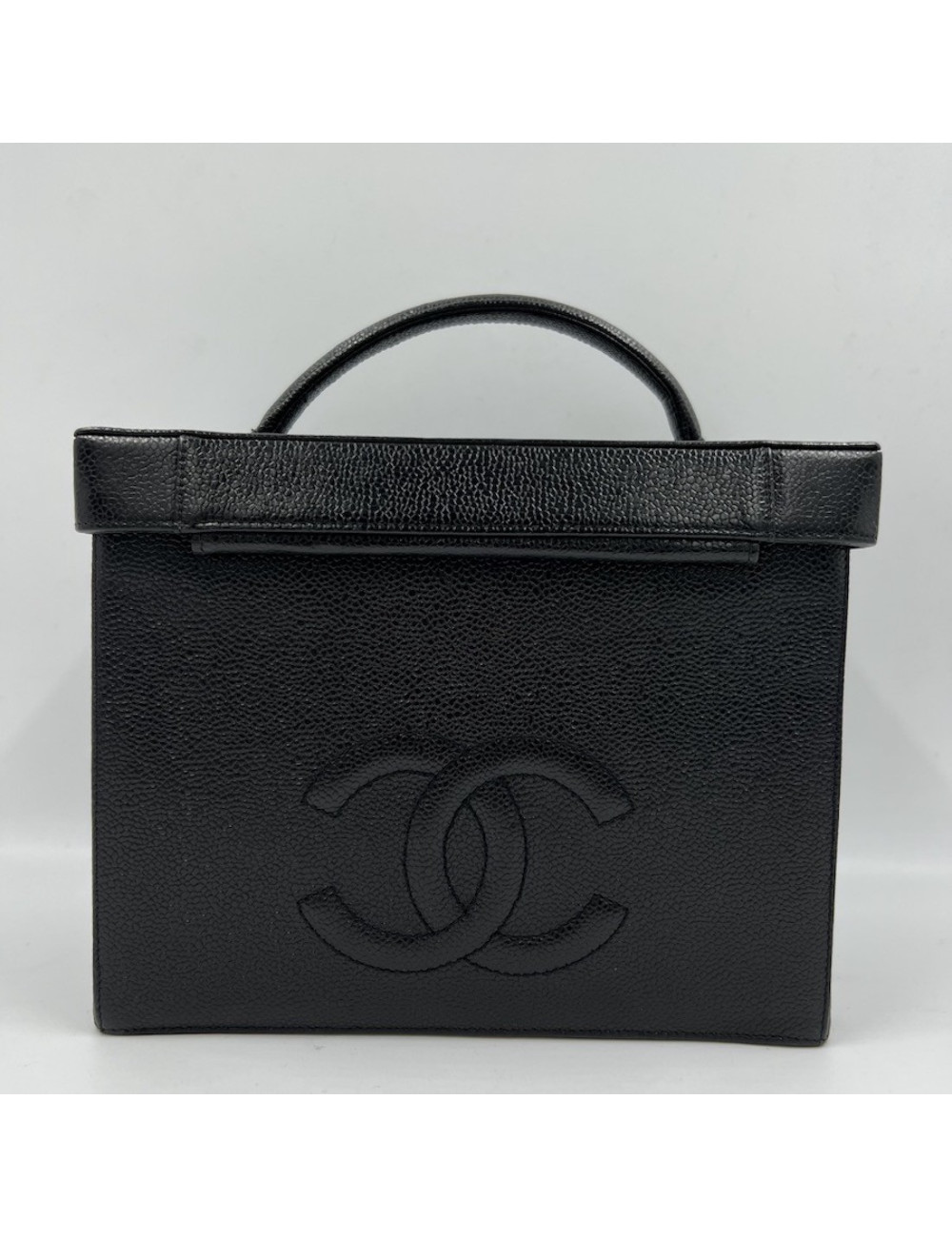 Vanity CHANEL noir vintage 