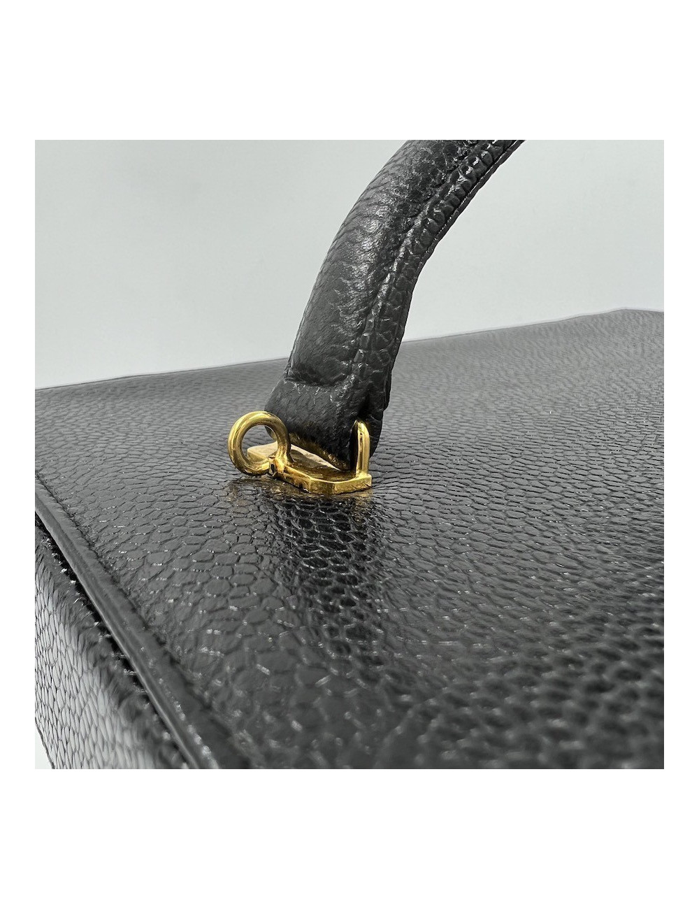 Vanity CHANEL noir vintage 