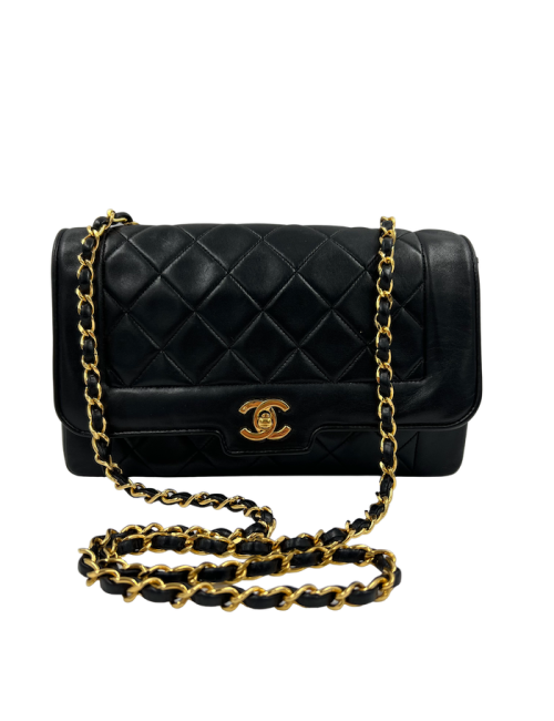 Sac CHANEL noir vintage