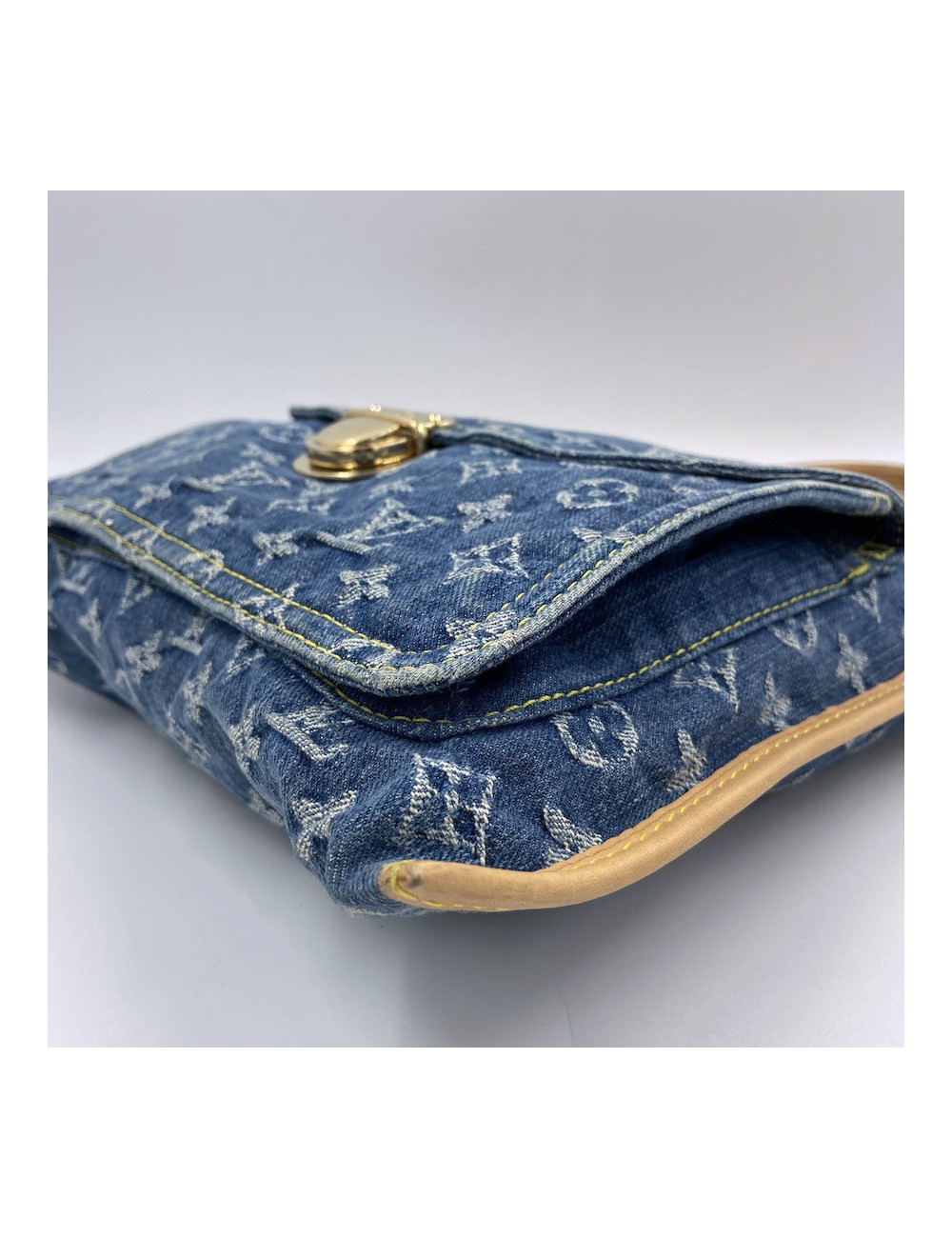Sac en jean bleu LOUIS VUITTON