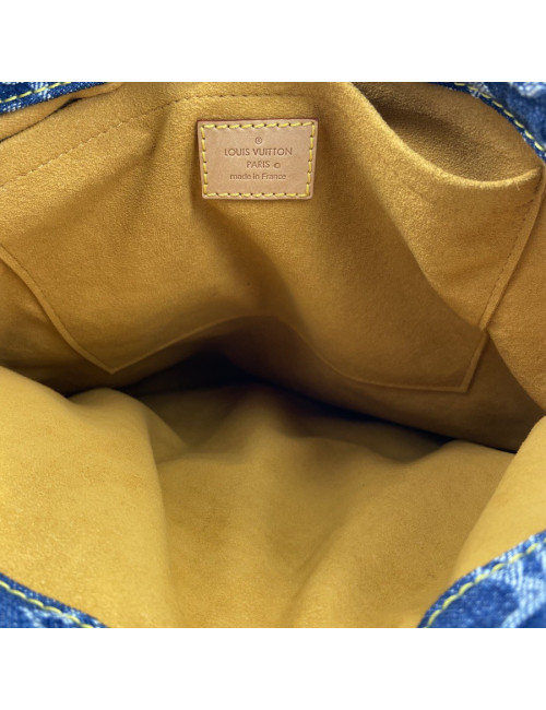 LOUIS VUITTON Blue Denim Bag - Occasion Certified Authentic