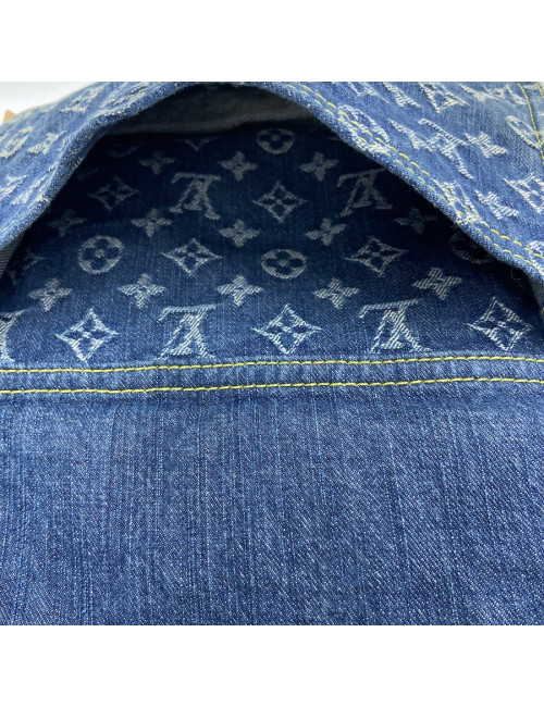Sac en jean bleu LOUIS VUITTON