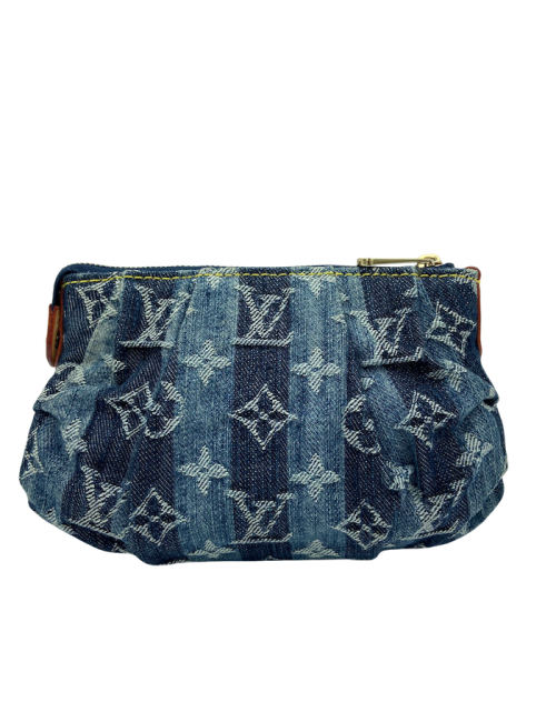 Petite pochette denim Louis Vuitton