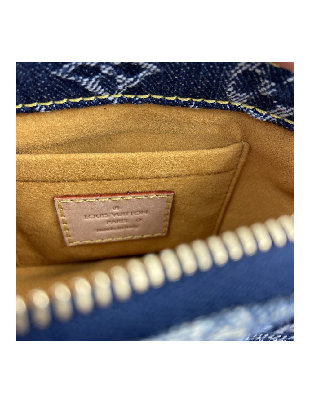Petite pochette denim Louis Vuitton