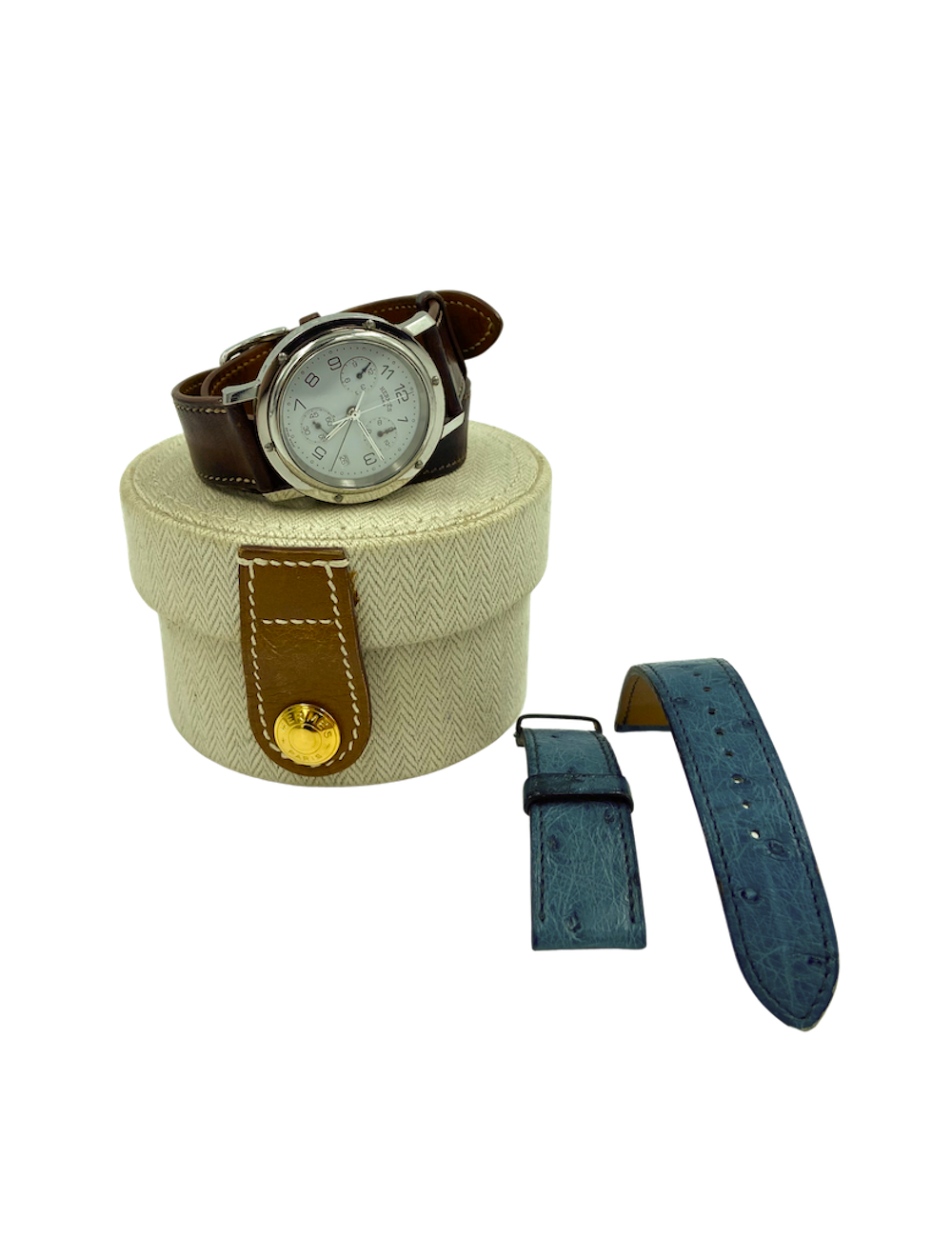 Montre HERMES Clipper chronographe Homme