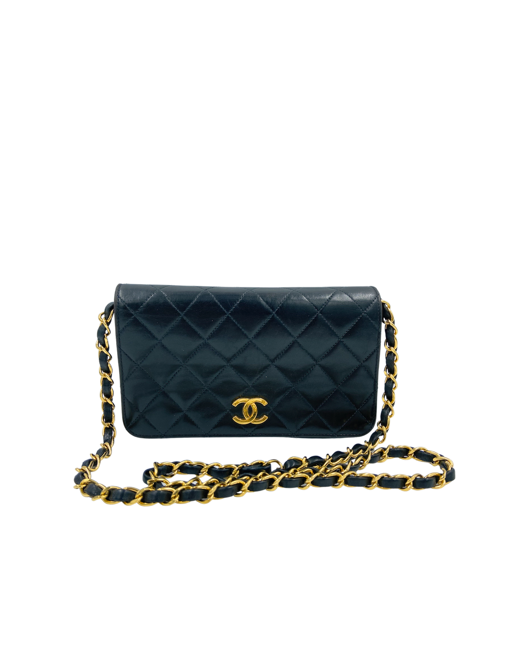 WOC vintage CHANEL mini noir