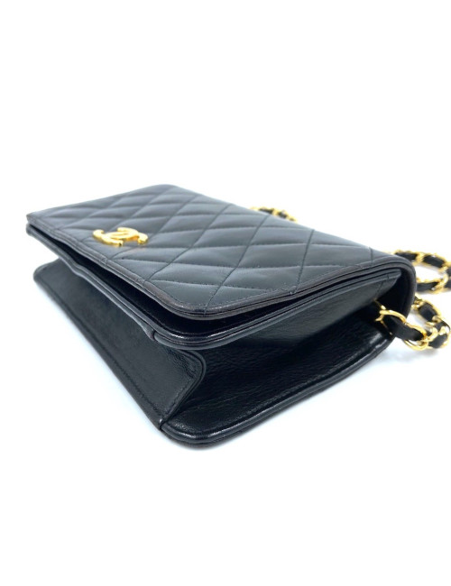 WOC vintage CHANEL mini noir