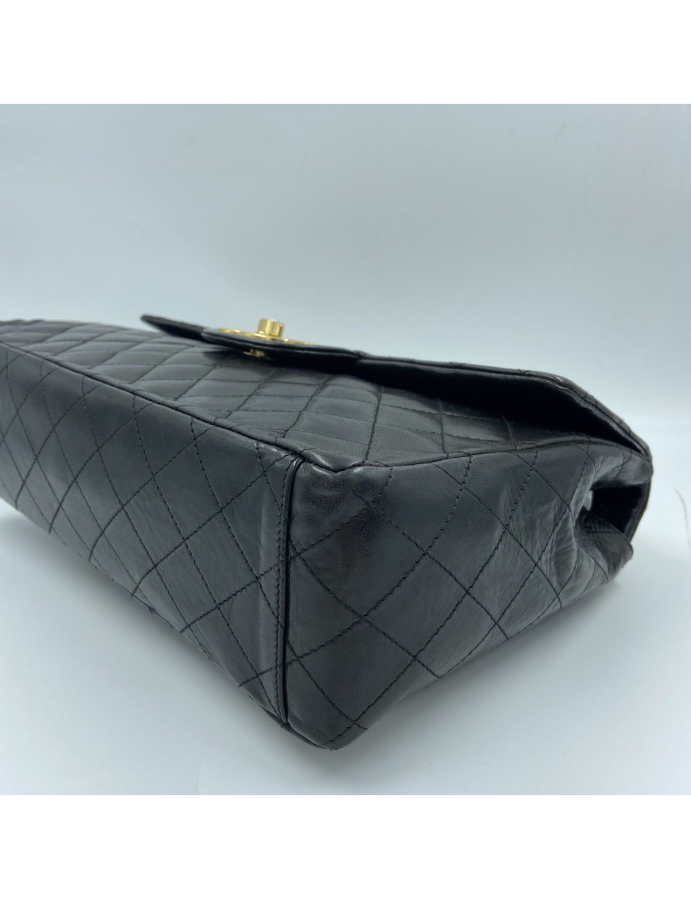 Vintage Maxi jumbo CHANEL FlapBag - Shop here this Beautiful Occasion