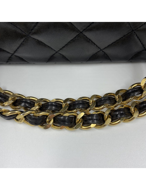 Maxi jumbo CHANEL noir Vintage