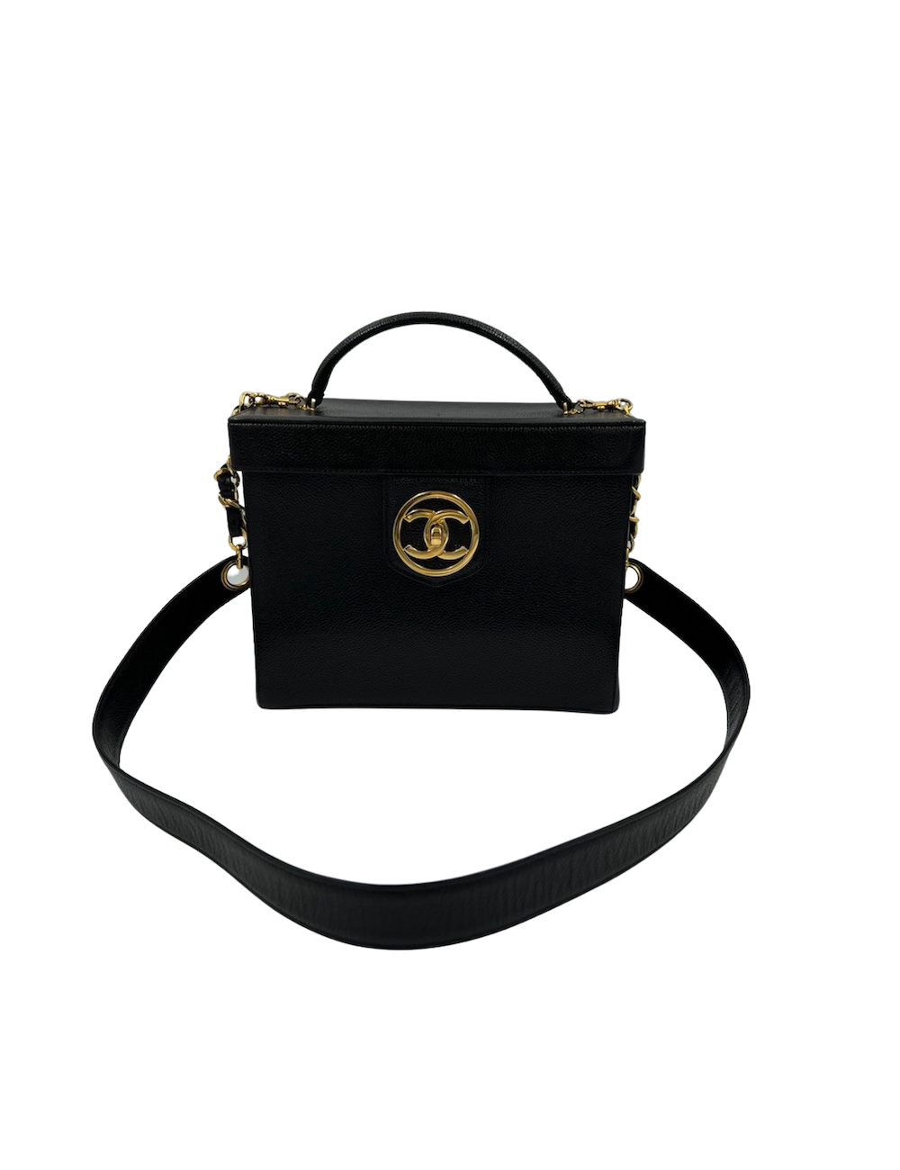 Vanity CHANEL noir vintage 