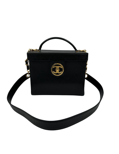 Vanity CHANEL noir vintage 