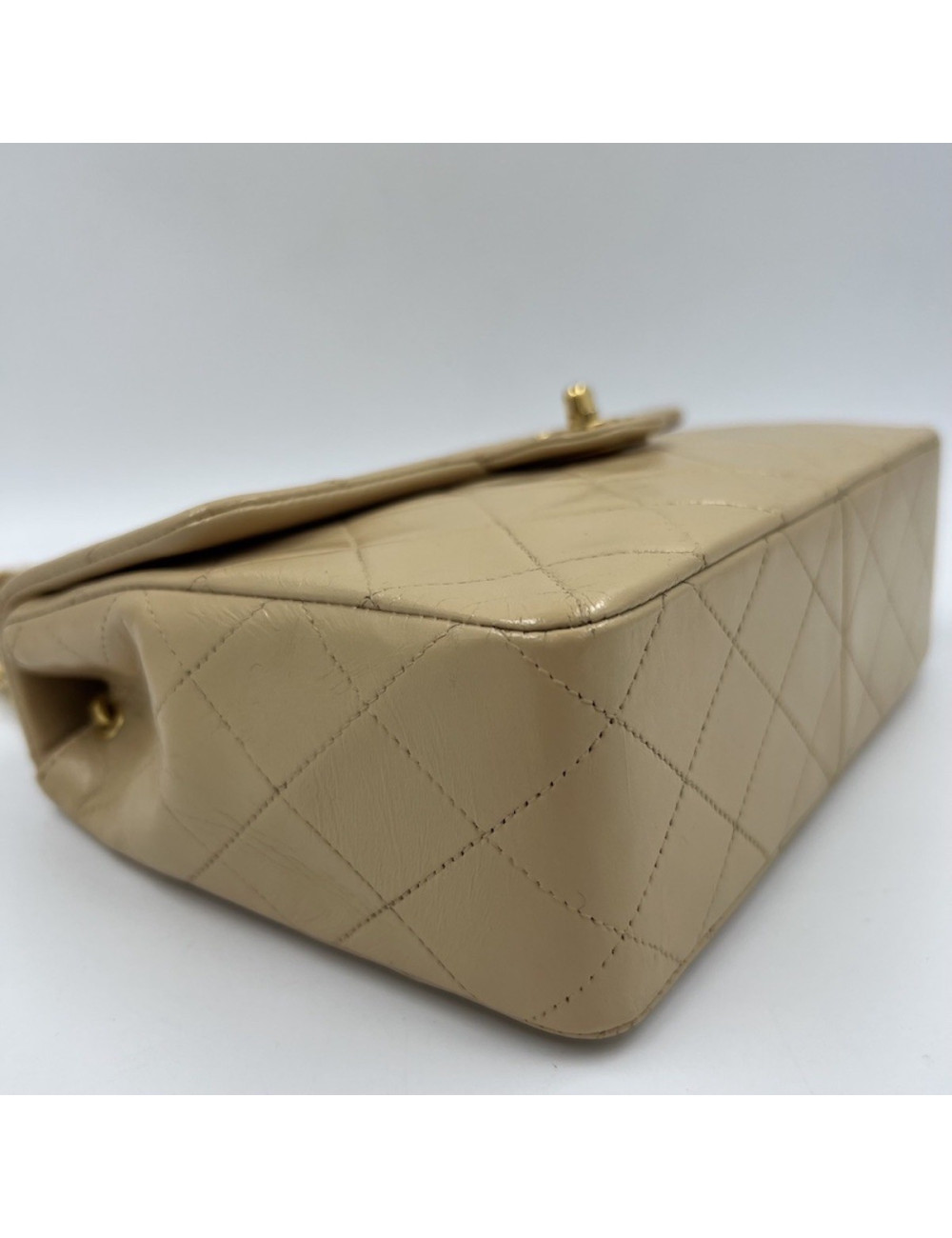 Mini timeless CHANEL beige