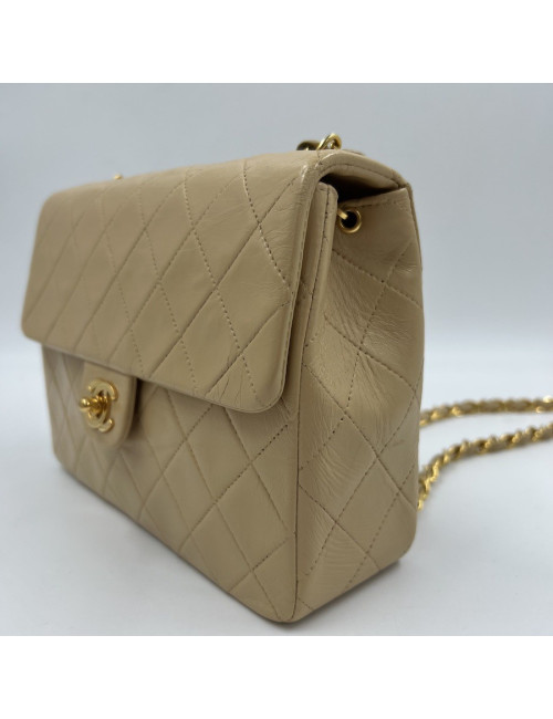 Mini timeless CHANEL beige