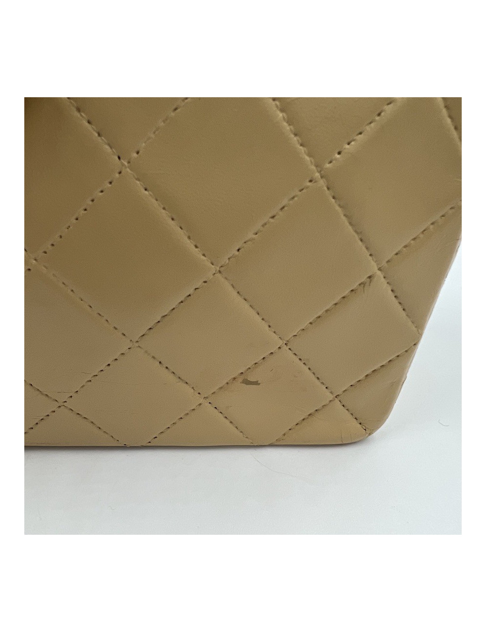 Mini timeless CHANEL beige