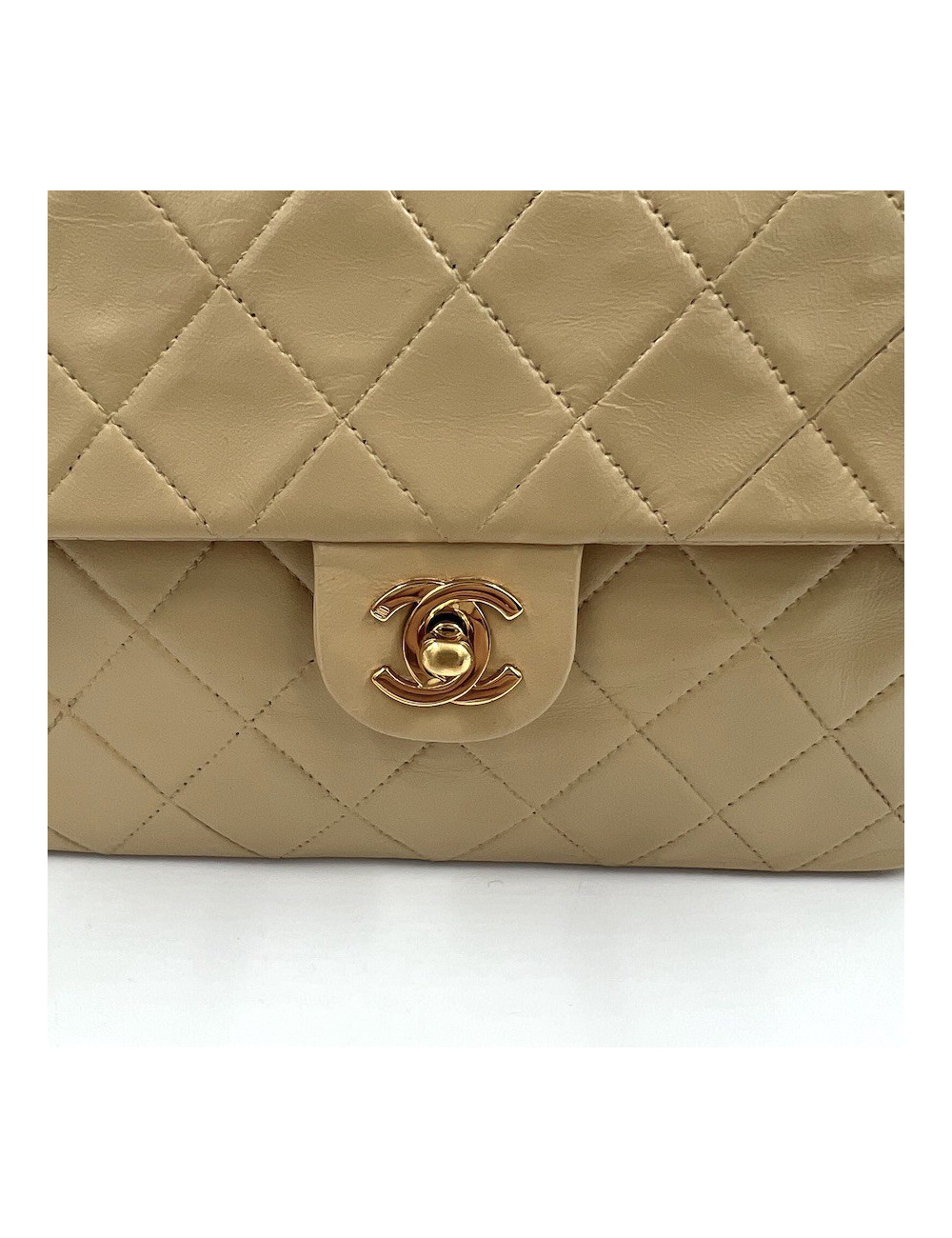 Mini timeless CHANEL beige