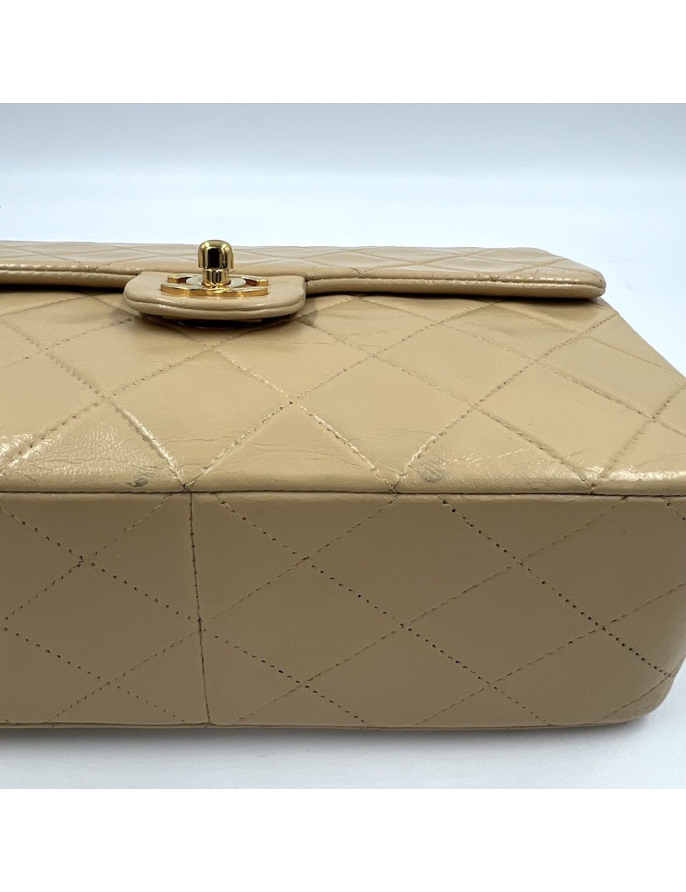 Mini timeless CHANEL beige