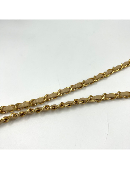 Mini timeless CHANEL beige