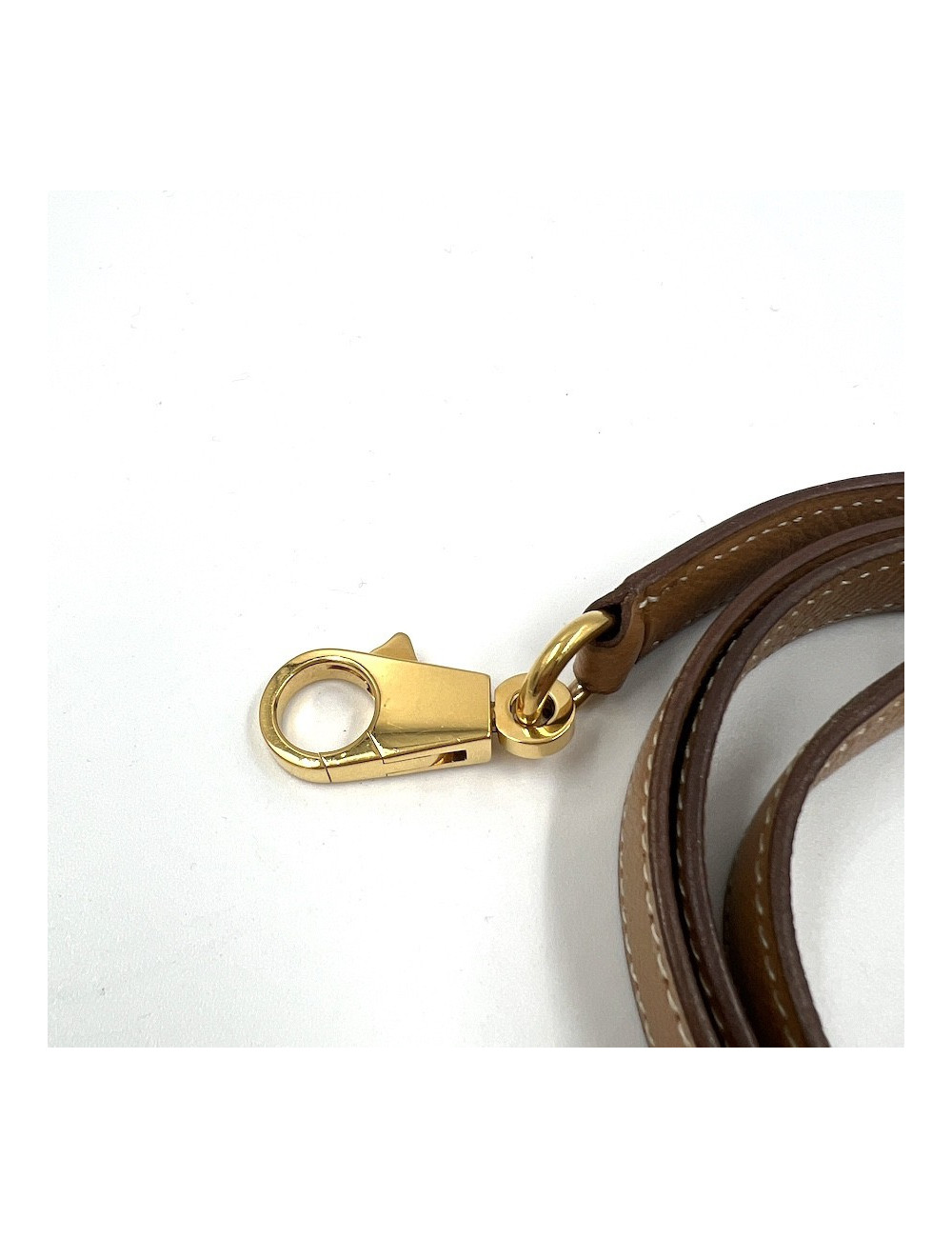 Bandoulière HERMES Epsom gold