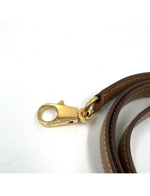 Bandoulière HERMES Epsom gold
