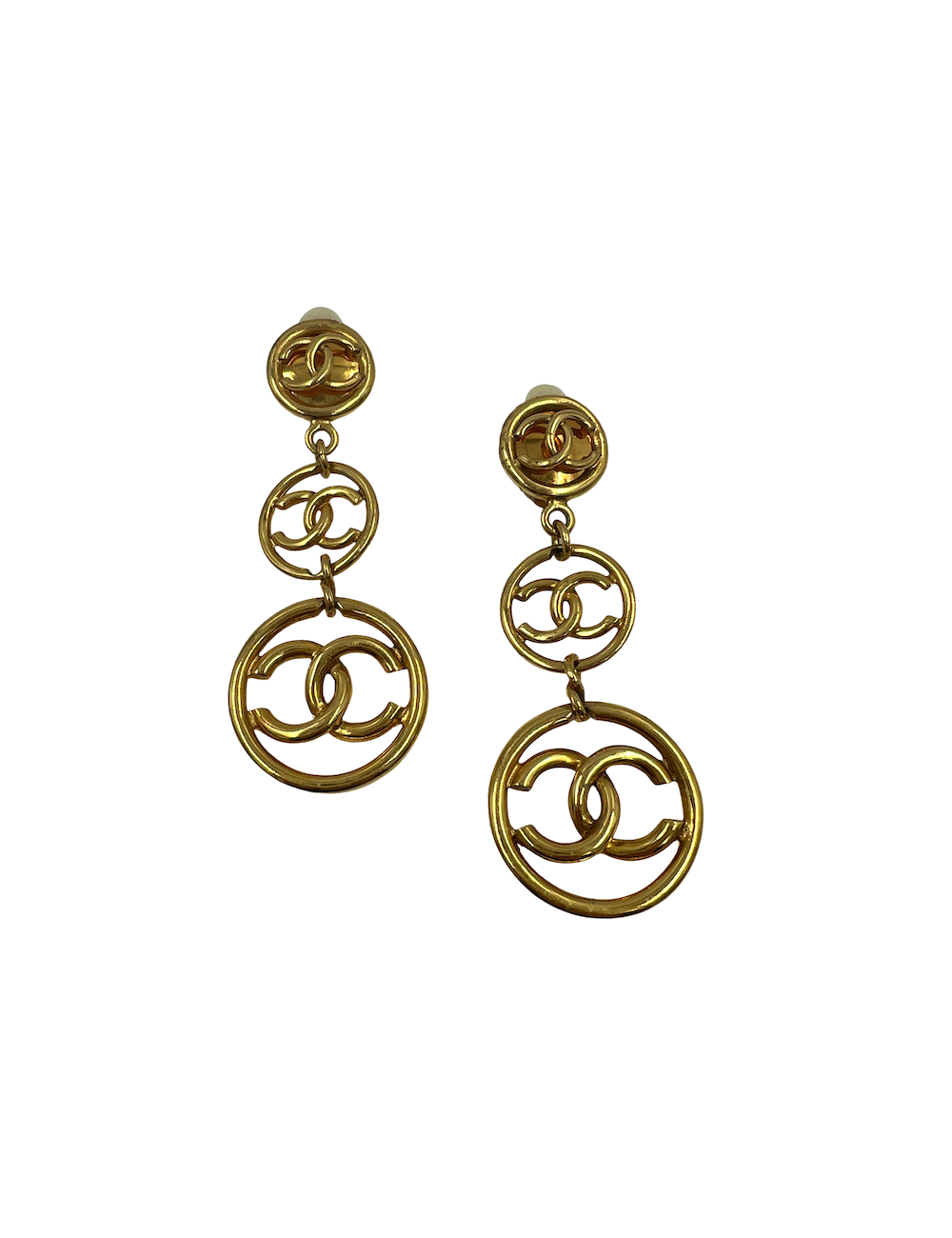 Clips Chanel vintage pendants 1995
