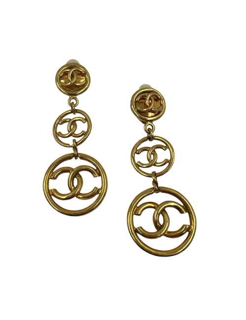 Clips Chanel vintage pendants 1995
