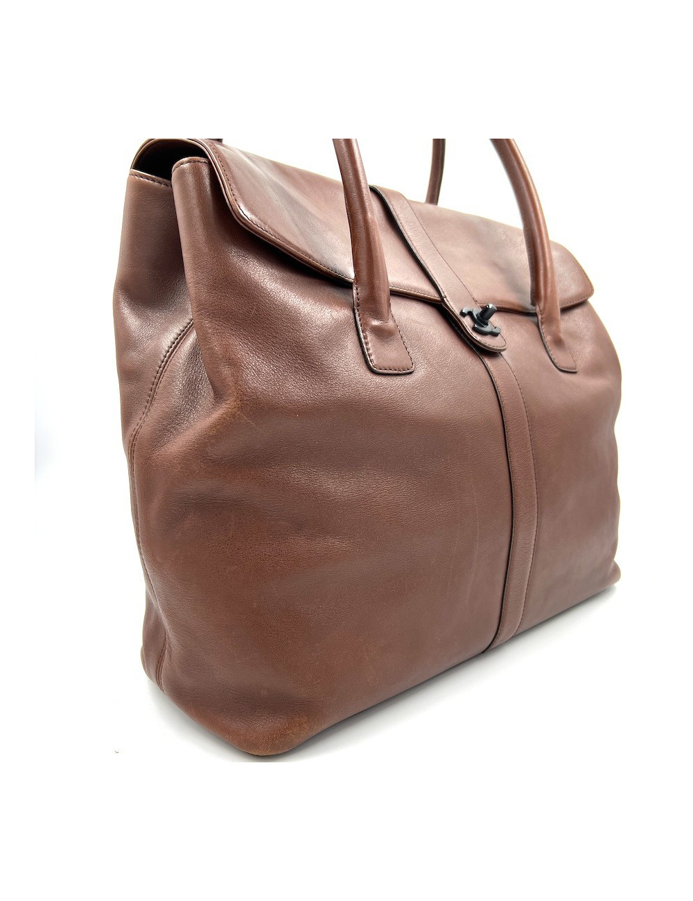 Sac marron CHANEL vintage