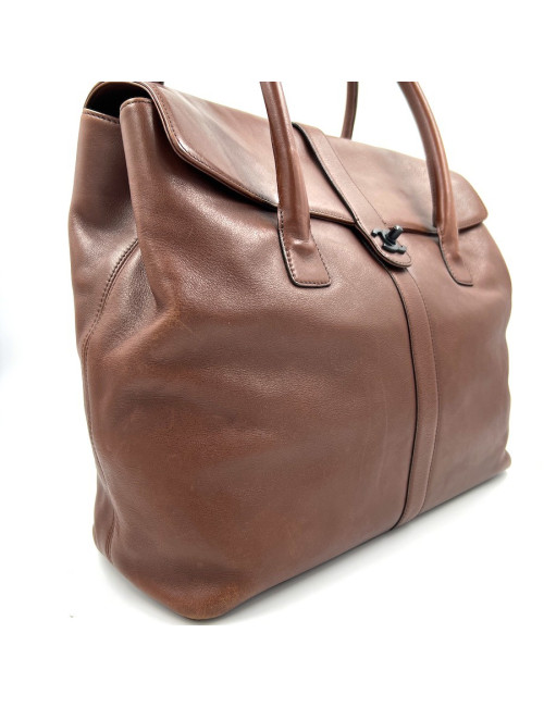 Sac marron CHANEL vintage