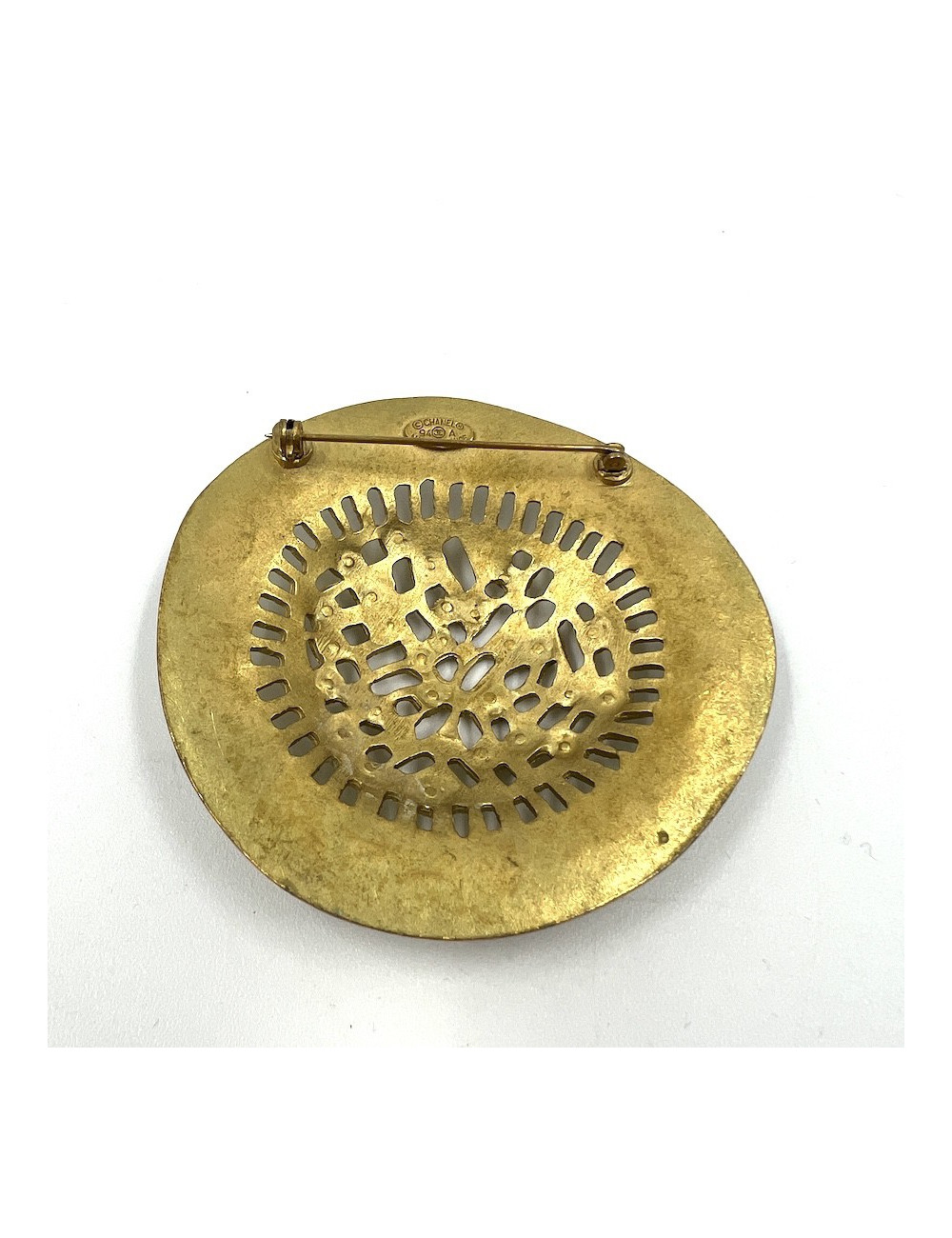 Rare CHANEL COCO CHANEL PARIS Brooch - Occasion Certified Authentic