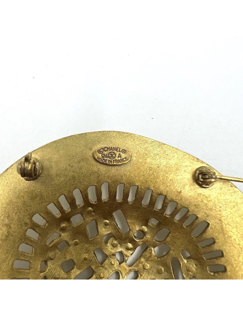 Rare CHANEL COCO CHANEL PARIS Brooch - Occasion Certified Authentic