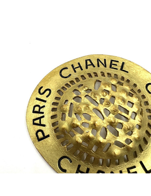Rare CHANEL COCO CHANEL PARIS Brooch - Occasion Certified Authentic