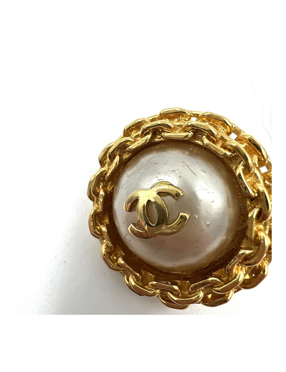 Clips dorés CHANEL Vintage