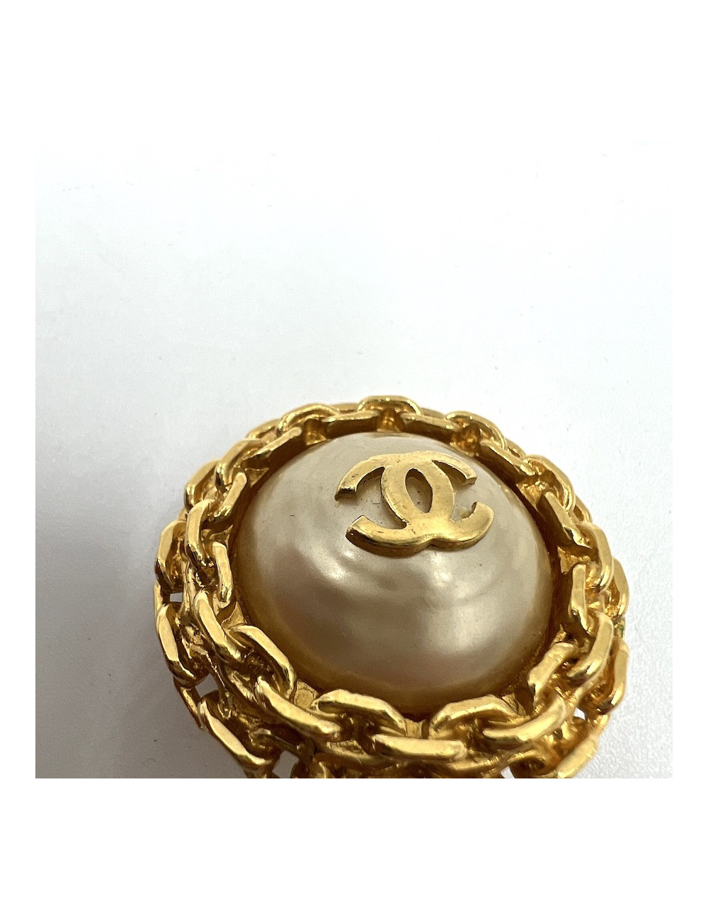 Clips dorés CHANEL Vintage