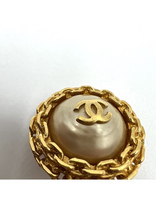 Clips dorés CHANEL Vintage