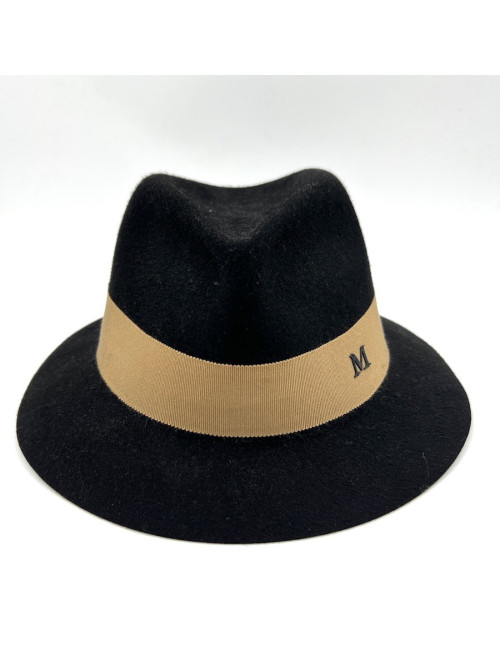 Chapeau  T L MAISON MICHEL "André" noir